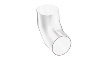 кожух оцинкованный для отвода 90° 230x0,55 мм купить в Краснодаре