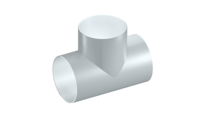 кожух оцинкованный для тройника 420x0,8 мм купить в Краснодаре