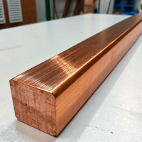 Квадрат медный 22 мм М0 ГОСТ 1535-2016