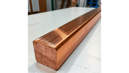 квадрат медный 19 мм М2 купить в Краснодаре