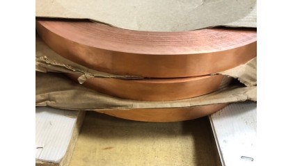 ленту медную ДПРХМ 110x1,5 мм М2 купить в Краснодаре