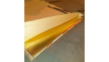 лист латунный ГПРХХ 10x1000x2000 мм Л68 купить в Краснодаре