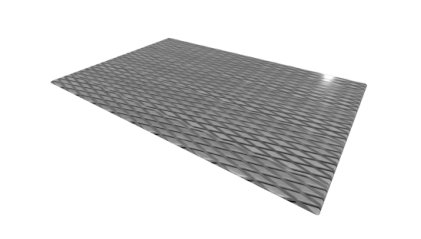 лист нержавеющий рифленый ромб 5 мм 08Х17Т купить в Краснодаре