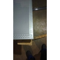 Лист перфорированный нержавеющий 1x1000x2000 мм Rv 1,1-2,2 12Х18Н10Т ГОСТ 58602-2019