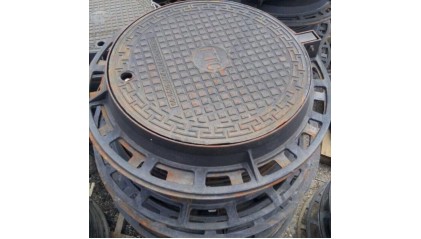 люк чугунный ГТС легкий круглый Т 850x110 мм СЧ10 купить в Краснодаре