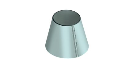 обечайку оцинкованную коническую 3000x2020x26 мм 20К купить в Краснодаре