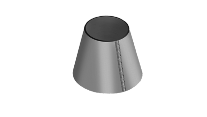 обечайку стальную коническую 2820x1920x20 мм 20К купить в Краснодаре