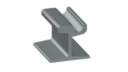 рельсы РТ62 стальные трамвайные 12 м Э76 купить в Краснодаре