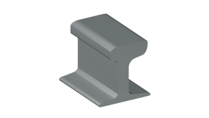 рельсы ОР50 стальные остряковые 8 м 76Ф купить в Краснодаре