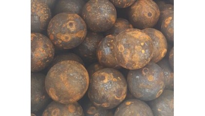 Шары мелющие, помольные стальные 80 мм Ст3 купить в Краснодаре