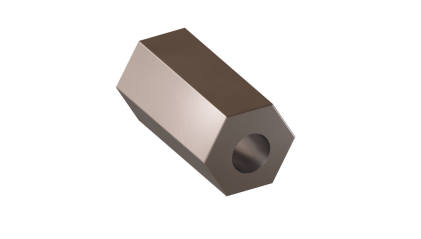 шестигранник буровой пустотелый 25x7,6 мм 55С2 купить в Краснодаре