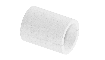 скорлупу ППС для трубы 45x30 мм ППС15 купить в Краснодаре