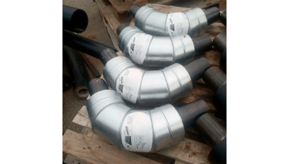 скорлупу ППУ-ОЦ для отвода 90° 108 мм купить в Краснодаре