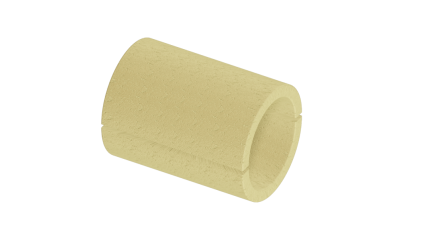 скорлупу ППУ без покрытия 820x70 мм для труб купить в Краснодаре