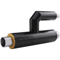 Тройник параллельный в ППУ-ПЭ изоляции 89x160x3 мм ГОСТ 30732-2020