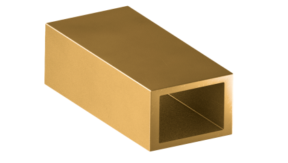 трубу латунную профильную прямоугольную ДПРНТ 110x55x2,5 мм Л68 купить в Краснодаре