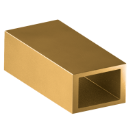 Труба латунная профильная прямоугольная ДПРНТ 120x10x2 мм ЛС59-1 ГОСТ 20900-2014