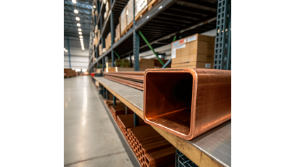 трубу медную профильную квадратную ДКВНМ 10x10x2,5 мм М00б купить в Краснодаре