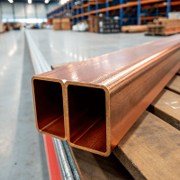 Труба медная профильная прямоугольная ДПРНТ 110x30x3,5 мм М1 ТУ 48-21-295-82