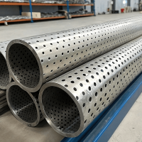 Труба нержавеющая перфорированная бесшовная 159x4 мм 12Х18Н10Т ГОСТ 9940-81