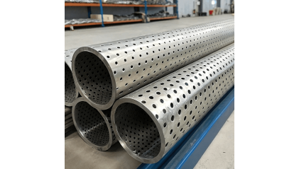 трубу нержавеющую перфорированную бесшовную 159x4 мм AISI 409 купить в Краснодаре