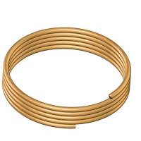 Трубка латунная капиллярная ДКРНМ 1,2x0,35 мм ЛК80-3-3 ГОСТ 2624-2016