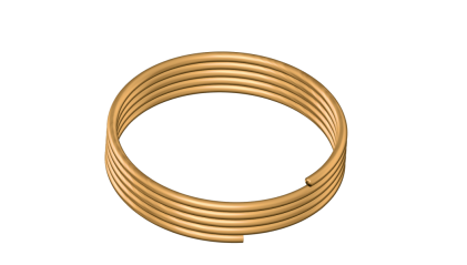 трубку латунную капиллярную ДКРНМ 2,1x0,65 мм Л68 купить в Краснодаре