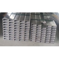 Труба нержавеющая профильная сварная прямоугольная 50x40x2 мм AISI 439 ASTM A554