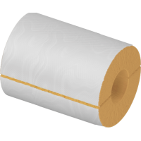 Цилиндр теплоизоляционный минераловатный вырезной оцинкованный 720x30x500 мм НГ Ц 100 ГОСТ 23208-2022