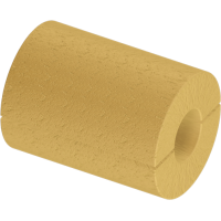 Цилиндр теплоизоляционный минераловатный вырезной без покрытия 720x30x500 мм Г1 Ц 150 ГОСТ 23208-2022