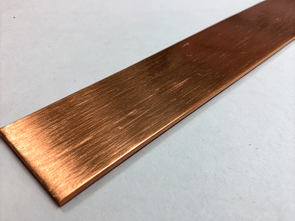 Полоса бронзовая ДПРНТ 40x2 мм БрАЖ9-4 ГОСТ 1048-2016 фото